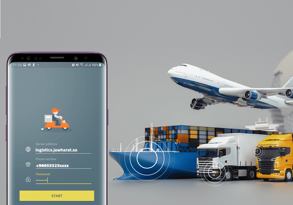 Logistics Tracker App screenshot